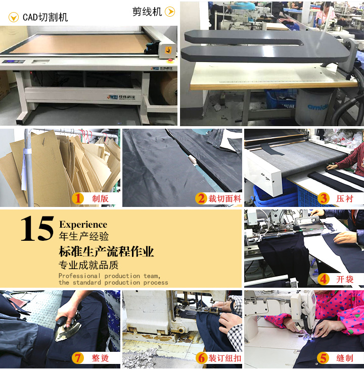 執勤制服定做工藝 執勤制服定做工藝