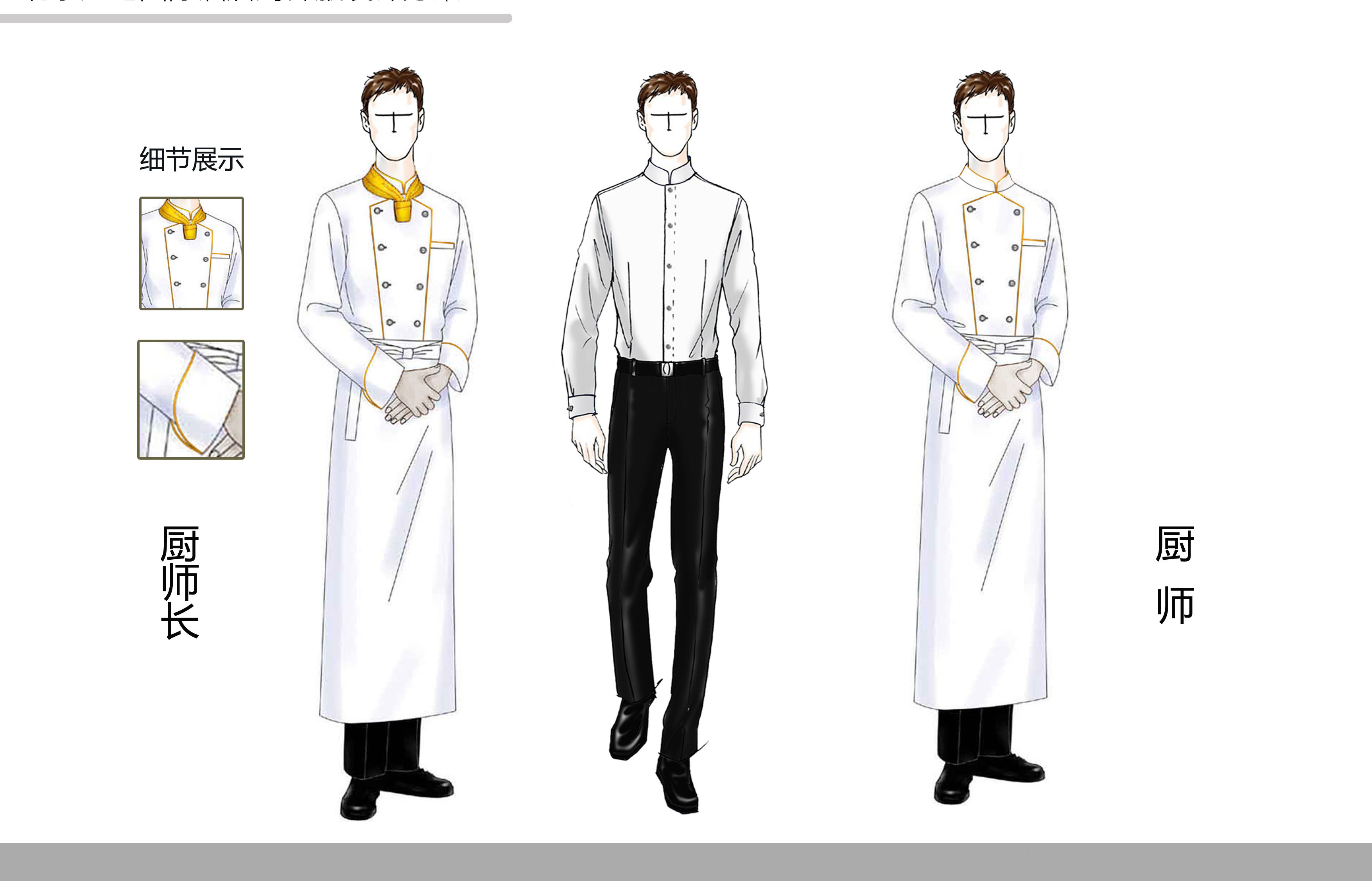 酒店廚師工作服設(shè)計(jì)